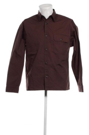 Ανδρικό πουκάμισο Jack & Jones, Μέγεθος L, Χρώμα Καφέ, Τιμή 19,28 €