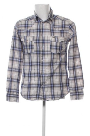 Herrenhemd Jack & Jones, Größe M, Farbe Grau, Preis 3,34 €