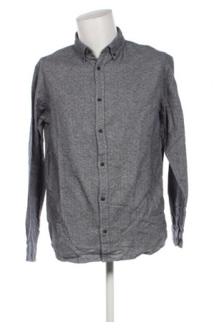 Ανδρικό πουκάμισο Jack & Jones, Μέγεθος L, Χρώμα Μπλέ, Τιμή 12,62 €
