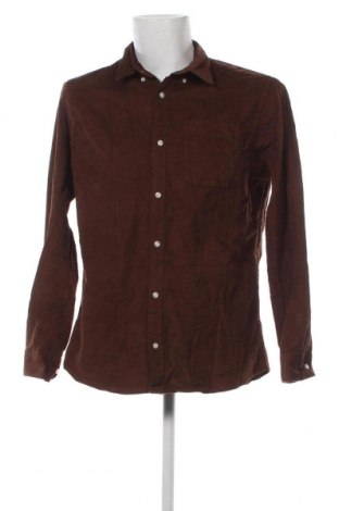 Ανδρικό πουκάμισο Jack & Jones PREMIUM, Μέγεθος XL, Χρώμα Καφέ, Τιμή 14,85 €