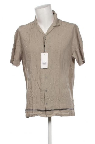 Herrenhemd Jack & Jones PREMIUM, Größe L, Farbe Beige, Preis 14,02 €