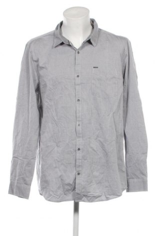 Мъжка риза Jean Pascale, Размер XXL, Цвят Сив, Цена 17,40 лв.