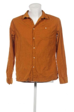 Pánska košeľa  Knowledge Cotton Apparel, Veľkosť L, Farba Žltá, Cena  18,57 €