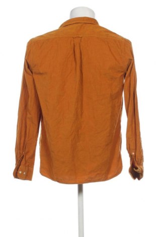 Ανδρικό πουκάμισο Knowledge Cotton Apparel, Μέγεθος L, Χρώμα Κίτρινο, Τιμή 19,54 €