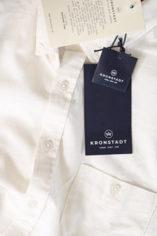 Мъжка риза Kronstadt, Размер M, Цвят Бял, Цена 21,60 лв.