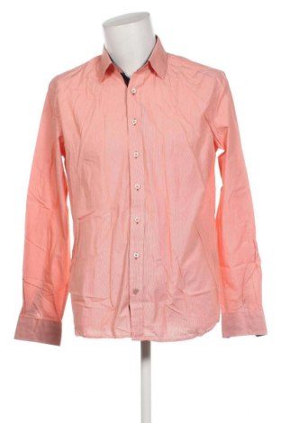 Мъжка риза M.C.Overalls, Размер L, Цвят Розов, Цена 19,11 лв.