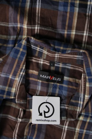 Мъжка риза Marvelis, Размер L, Цвят Многоцветен, Цена 7,20 лв.