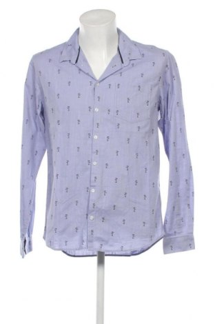 Ανδρικό πουκάμισο Minimum, Μέγεθος L, Χρώμα Μπλέ, Τιμή 4,61 €