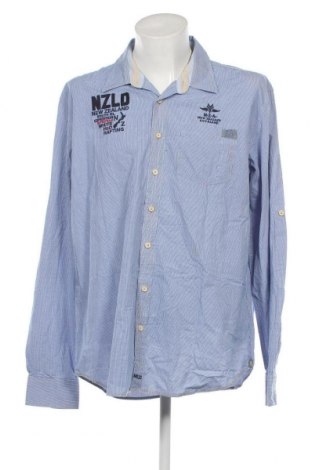 Herrenhemd NLW, Größe 3XL, Farbe Blau, Preis € 12,11