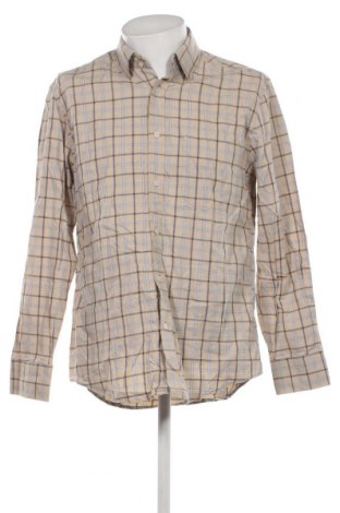Ανδρικό πουκάμισο New Man, Μέγεθος L, Χρώμα  Μπέζ, Τιμή 4,02 €