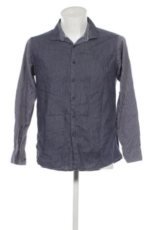 Ανδρικό πουκάμισο Olly Gan, Μέγεθος S, Χρώμα Μπλέ, Τιμή 4,49 €