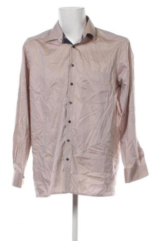Ανδρικό πουκάμισο Olymp, Μέγεθος L, Χρώμα  Μπέζ, Τιμή 8,44 €