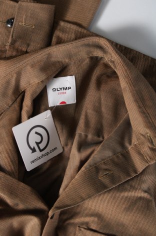 Ανδρικό πουκάμισο Olymp, Μέγεθος L, Χρώμα  Μπέζ, Τιμή 8,92 €
