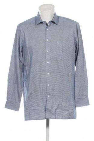 Ανδρικό πουκάμισο Olymp, Μέγεθος XL, Χρώμα Μπλέ, Τιμή 17,85 €