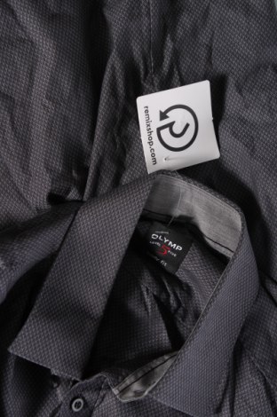 Herrenhemd Olymp, Größe M, Farbe Grau, Preis 7,33 €
