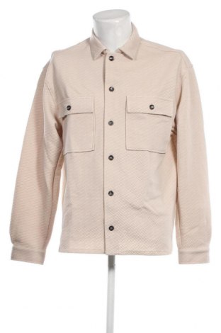 Ανδρικό πουκάμισο Originals By Jack & Jones, Μέγεθος L, Χρώμα  Μπέζ, Τιμή 18,58 €