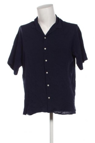 Ανδρικό πουκάμισο Originals By Jack & Jones, Μέγεθος M, Χρώμα Μπλέ, Τιμή 12,27 €