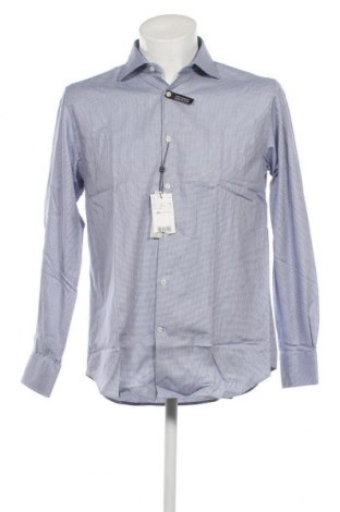 Ανδρικό πουκάμισο Oviesse, Μέγεθος M, Χρώμα Μπλέ, Τιμή 9,48 €