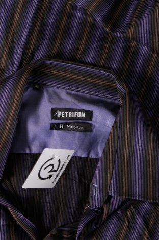 Ανδρικό πουκάμισο PETRIFUN, Μέγεθος XL, Χρώμα Πολύχρωμο, Τιμή 3,71 €