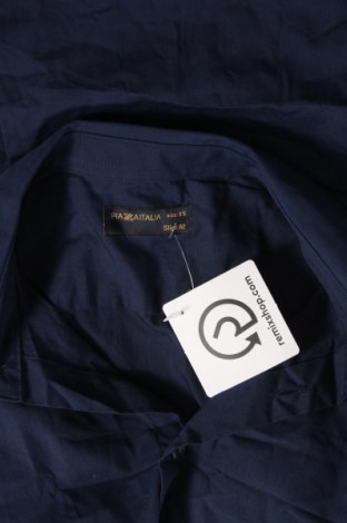 Herrenhemd Piazza Italia, Größe XS, Farbe Blau, Preis 4,44 €