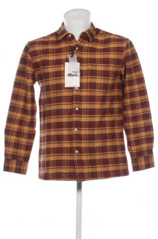 Мъжка риза Pull&Bear, Размер S, Цвят Многоцветен, Цена 9,20 лв.