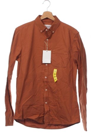 Ανδρικό πουκάμισο Pull&Bear, Μέγεθος S, Χρώμα Καφέ, Τιμή 5,69 €