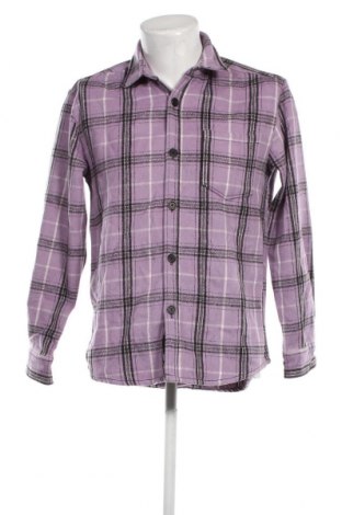 Ανδρικό πουκάμισο Pull&Bear, Μέγεθος S, Χρώμα Βιολετί, Τιμή 4,49 €