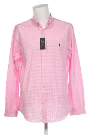 Мъжка риза Ralph Lauren, Размер XXL, Цвят Розов, Цена 194,75 лв.