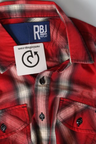Herrenhemd Replay, Größe S, Farbe Rot, Preis 24,54 €