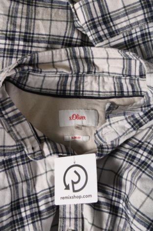 Ανδρικό πουκάμισο S.Oliver, Μέγεθος XL, Χρώμα Πολύχρωμο, Τιμή 6,53 €