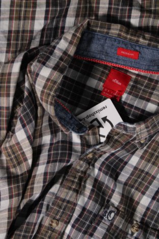 Ανδρικό πουκάμισο S.Oliver, Μέγεθος XL, Χρώμα Πολύχρωμο, Τιμή 6,68 €