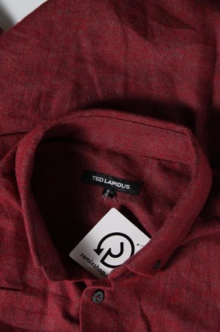 Ανδρικό πουκάμισο Ted Lapidus, Μέγεθος M, Χρώμα Κόκκινο, Τιμή 8,35 €