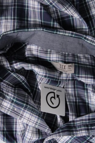 Ανδρικό πουκάμισο Tex, Μέγεθος 3XL, Χρώμα Μπλέ, Τιμή 10,05 €