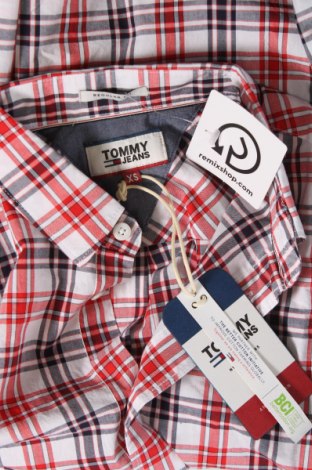 Мъжка риза Tommy Jeans, Размер XS, Цвят Многоцветен, Цена 22,50 лв.