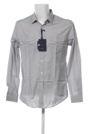Мъжка риза ZAPA, Размер L, Цвят Сив, Цена 150,00 лв.