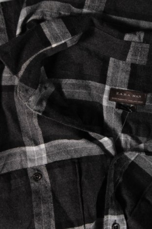 Ανδρικό πουκάμισο Zara Man, Μέγεθος L, Χρώμα Γκρί, Τιμή 14,85 €