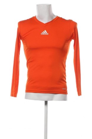Мъжка спортна блуза Adidas, Размер S, Цвят Оранжев, Цена 32,00 лв.