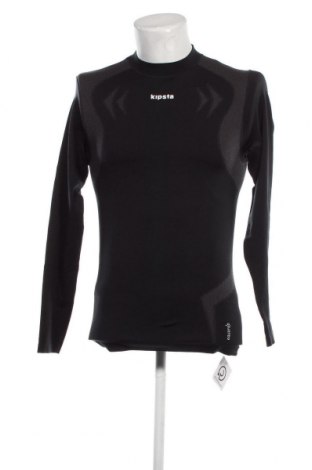 Мъжка спортна блуза Kipsta, Размер XL, Цвят Черен, Цена 26,00 лв.