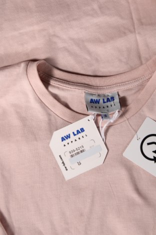 Мъжка тениска AW LAB, Размер S, Цвят Розов, Цена 21,00 лв.