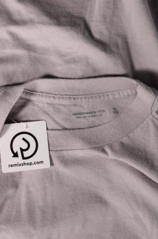 Tricou de bărbați Abercrombie & Fitch, Mărime XL, Culoare Gri, Preț 131,71 Lei