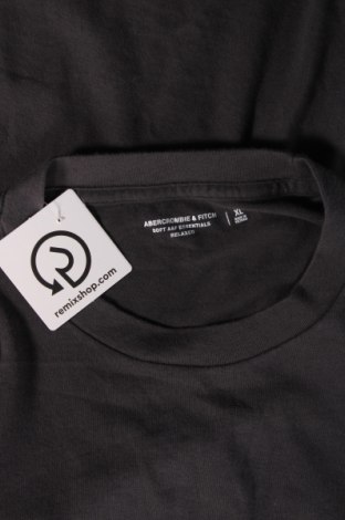 Tricou de bărbați Abercrombie & Fitch, Mărime XL, Culoare Gri, Preț 94,08 Lei