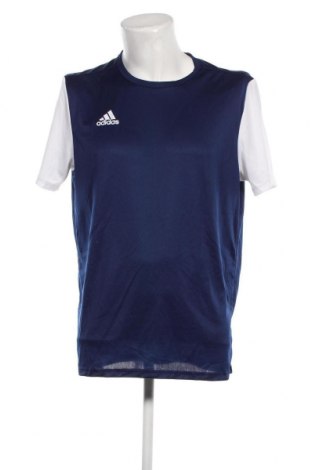 Мъжка тениска Adidas, Размер XL, Цвят Син, Цена 20,00 лв.