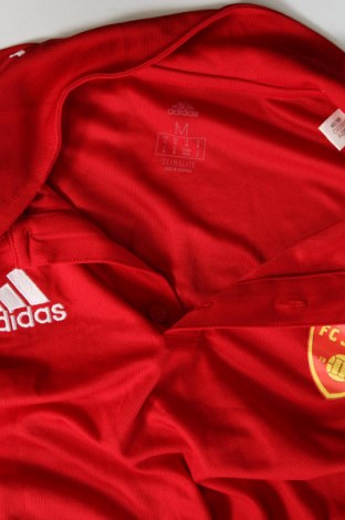 Ανδρικό t-shirt Adidas, Μέγεθος M, Χρώμα Κόκκινο, Τιμή 12,37 €