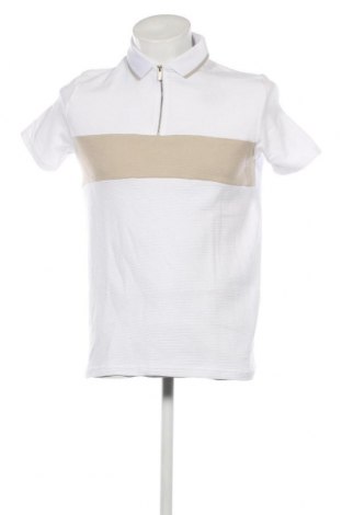 Męski T-shirt Burton of London, Rozmiar M, Kolor Biały, Cena 46,38 zł
