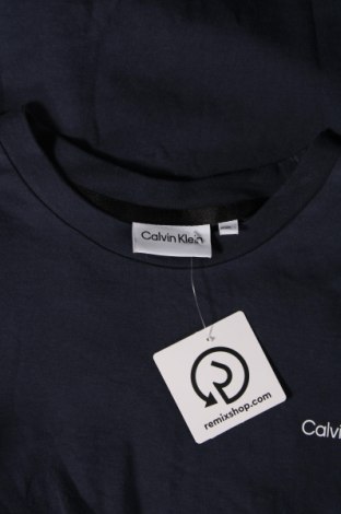 Мъжка тениска Calvin Klein, Размер XL, Цвят Син, Цена 63,00 лв.