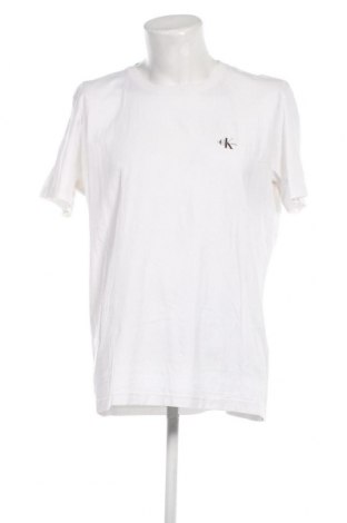 Pánske tričko  Calvin Klein Jeans, Veľkosť XXL, Farba Biela, Cena  31,55 €