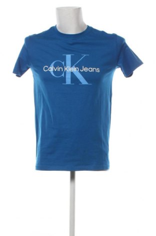 Pánské tričko  Calvin Klein Jeans, Velikost M, Barva Modrá, Cena  986,00 Kč