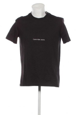 Męski T-shirt Calvin Klein Jeans, Rozmiar XL, Kolor Czarny, Cena 181,25 zł