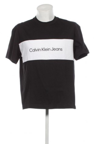 Ανδρικό t-shirt Calvin Klein Jeans, Μέγεθος M, Χρώμα Μαύρο, Τιμή 35,05 €