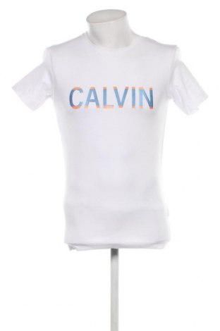 Męski T-shirt Calvin Klein Jeans, Rozmiar XS, Kolor Biały, Cena 148,63 zł